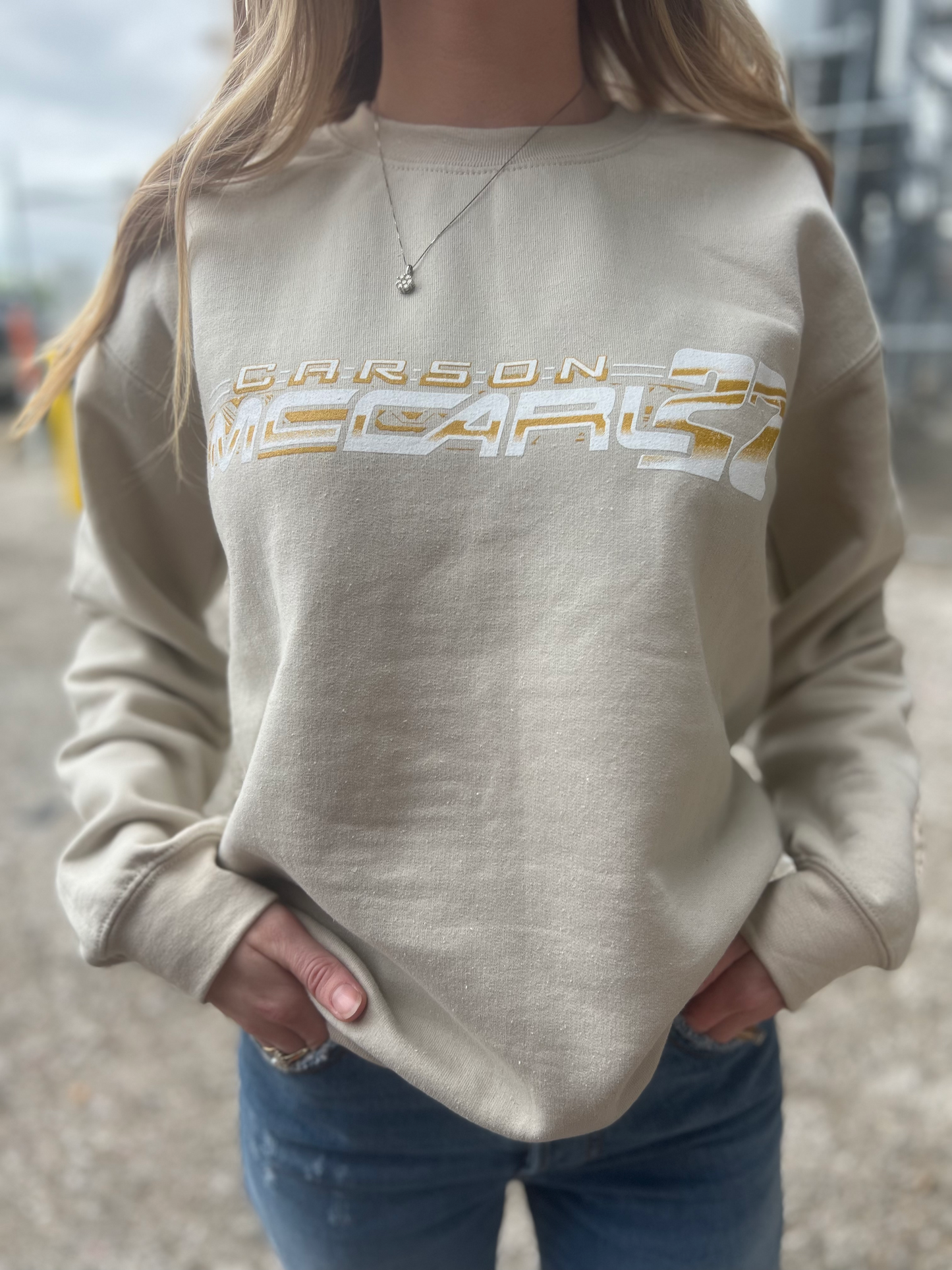 "Pure Gold Crew Neck"