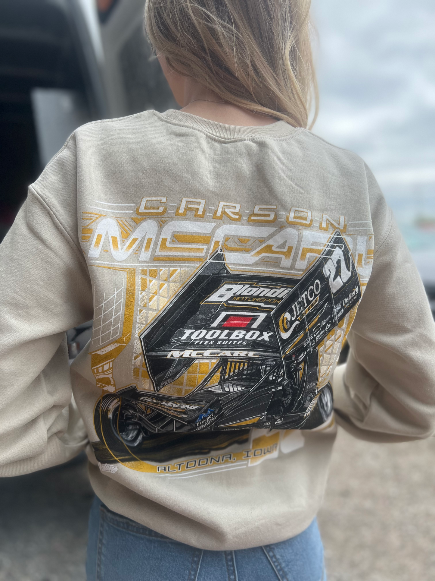 "Pure Gold Crew Neck"